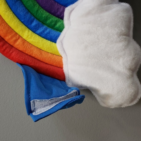 Pup Crew NWT Rainbow and Clouds Adjustable Dog Costume, M/L - Picture 6 of 8
